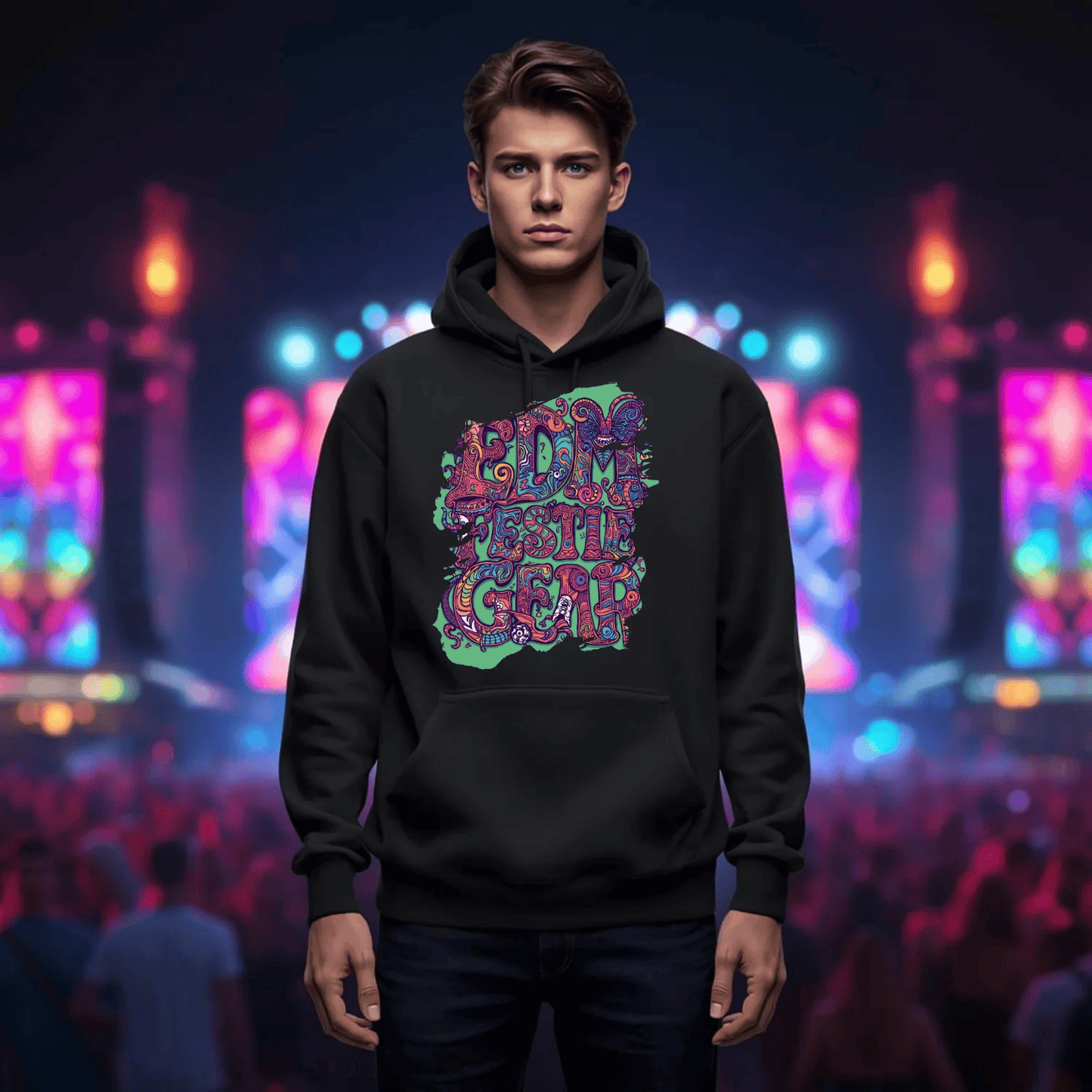 EDM Festival Gear Crazy Trip T-Shirt for Ravers