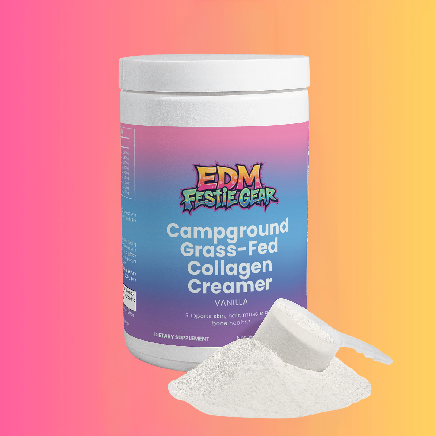 Campground Grass-Fed Collagen Creamer (Vanilla)