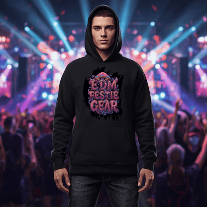 EDM Festival Gear Nocturnal Shroom Magical Vibes T-Shirt