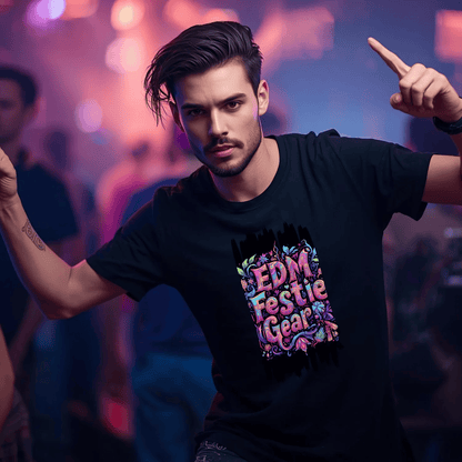 EDM Festie Gear Flower Power Festival T-Shirt