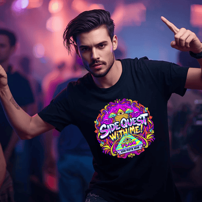 Side Quest With Me All-Seeing Eye Festival T-Shirt