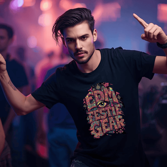 EDM Festie Gear Trippy Eye Festival T-Shirt