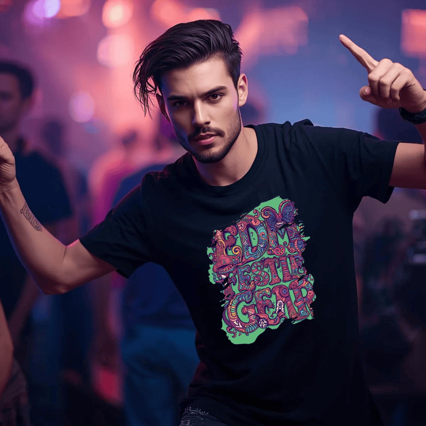 EDM Festival Gear Crazy Trip T-Shirt for Ravers