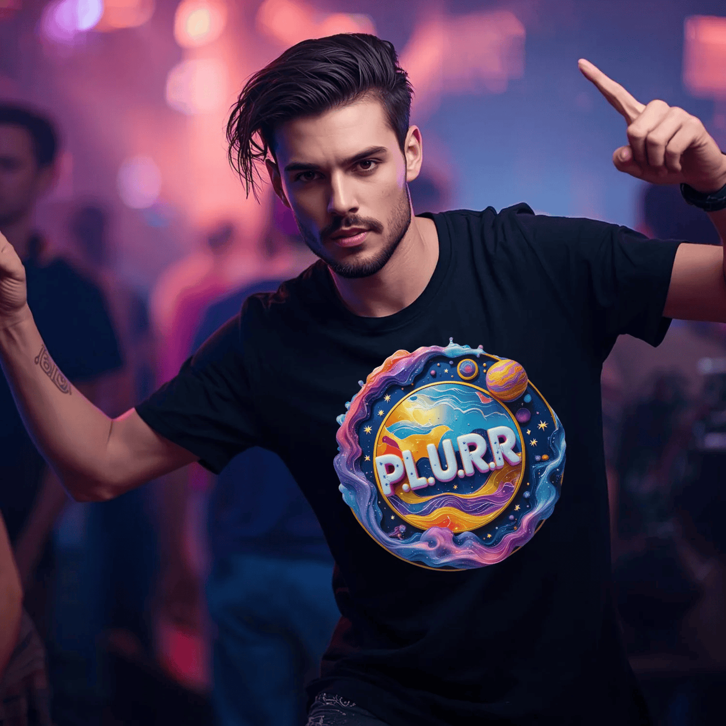 P.L.U.R.R Intergalactic Festival T-Shirt