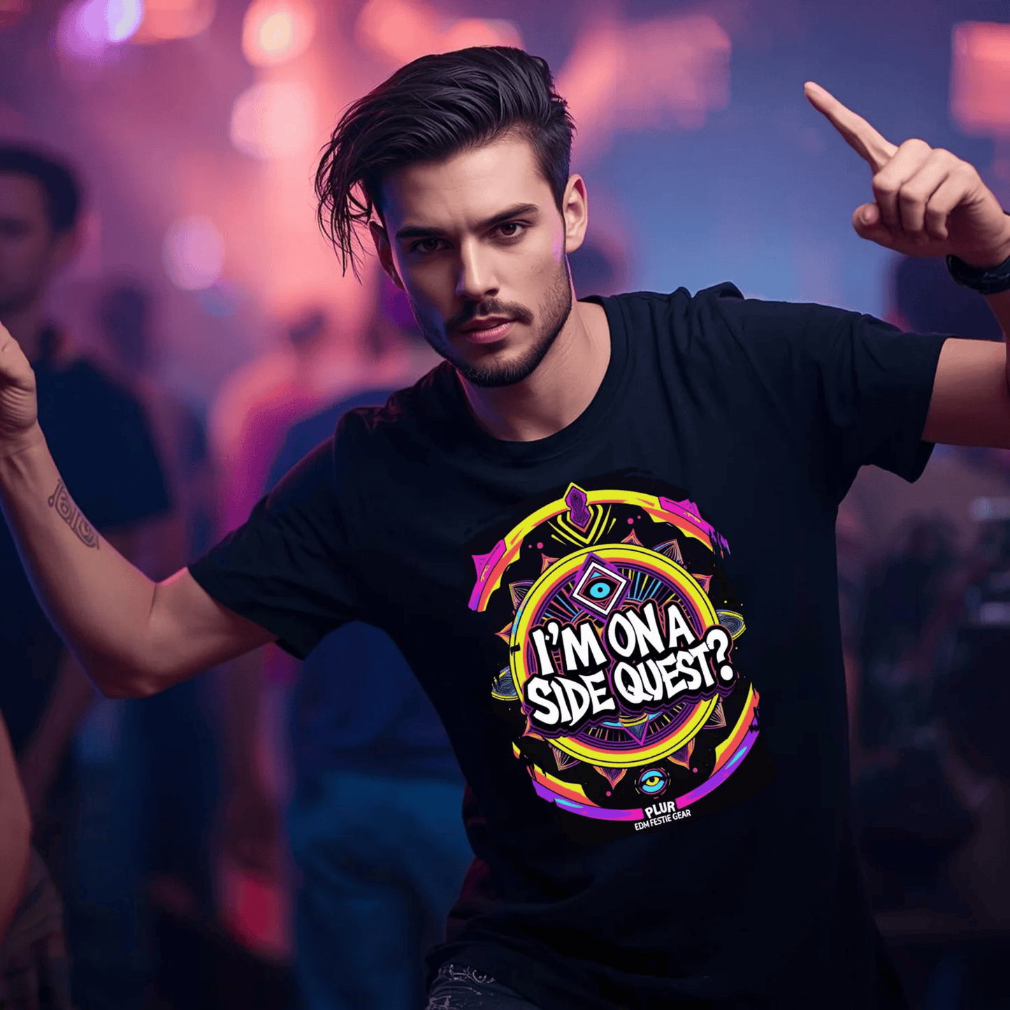 I'm On A Side Quest Festival T-Shirt for Ravers
