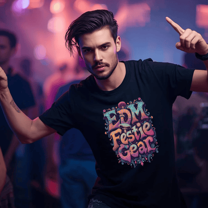 Psychedelic Mushroom Festival T-Shirt from EDM Festie Gear