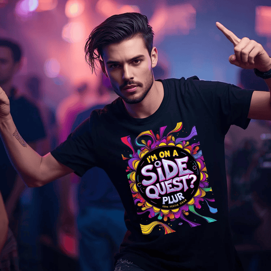 I'm On A Side Quest Festival T-Shirt - Ultimate Rave Gear