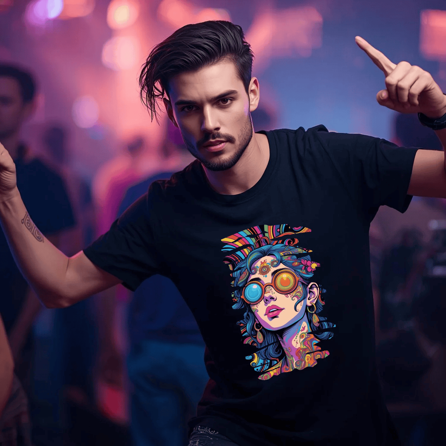 Groovy Girl Festival Vibe T-Shirt