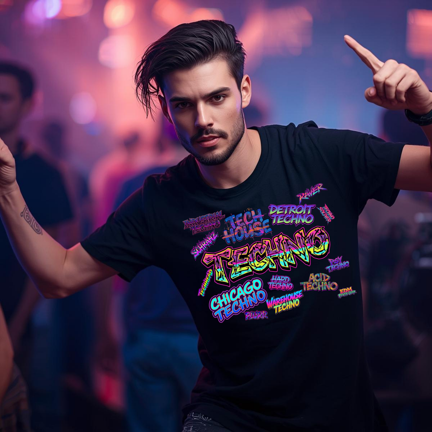 Techno Graphic Festival T-Shirt