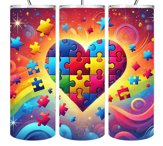 Autism Tumbler Collection 20oz Tumbles