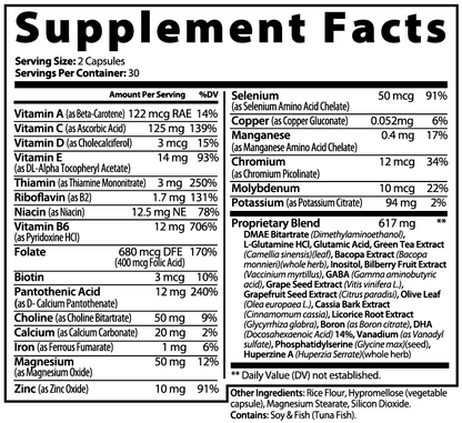 Rave Mode Brain & Focus Formula