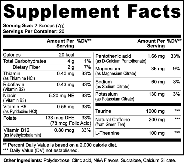 Flow Arts Energy Powder (Lychee Splash Energy)