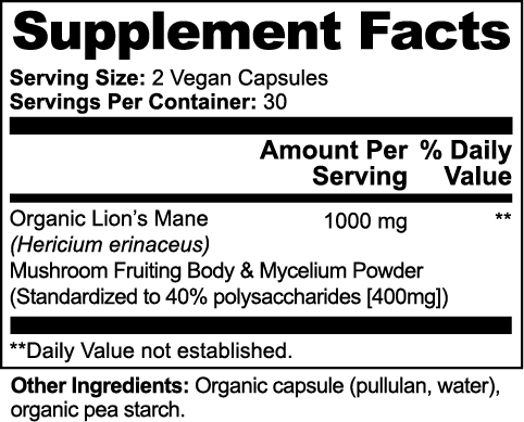 Good Energy Lion's Mane Mushroom