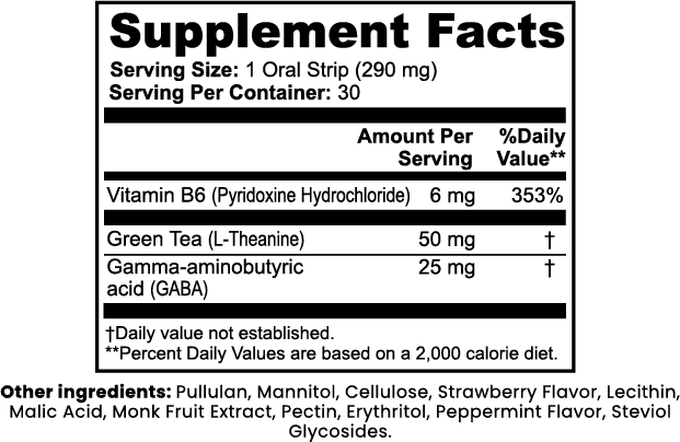 Visual cognitive Relax Strips