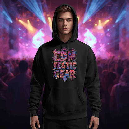 EDM Festie Gear Space and Time Festival T-Shirt for Ravers