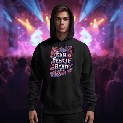 Psychedelic Shrooms Festival T-Shirt from EDM Festie Gear