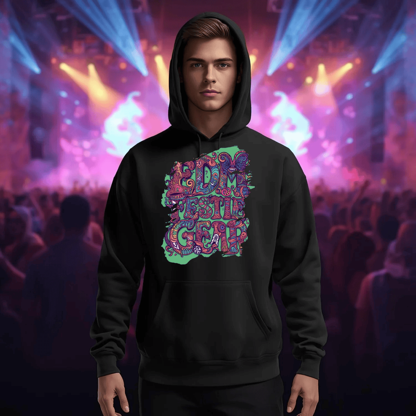 EDM Festival Gear Crazy Trip T-Shirt for Ravers