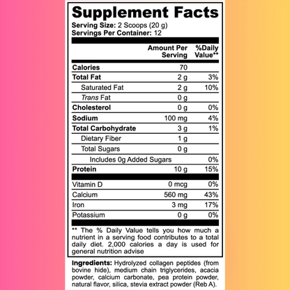 Campground Grass-Fed Collagen Creamer (Vanilla)