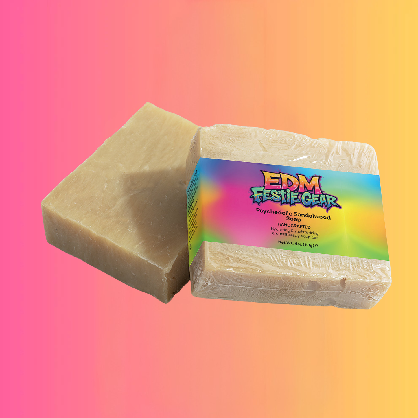 Psychedelic Sandalwood Soap - Your Ultimate Rave Essential