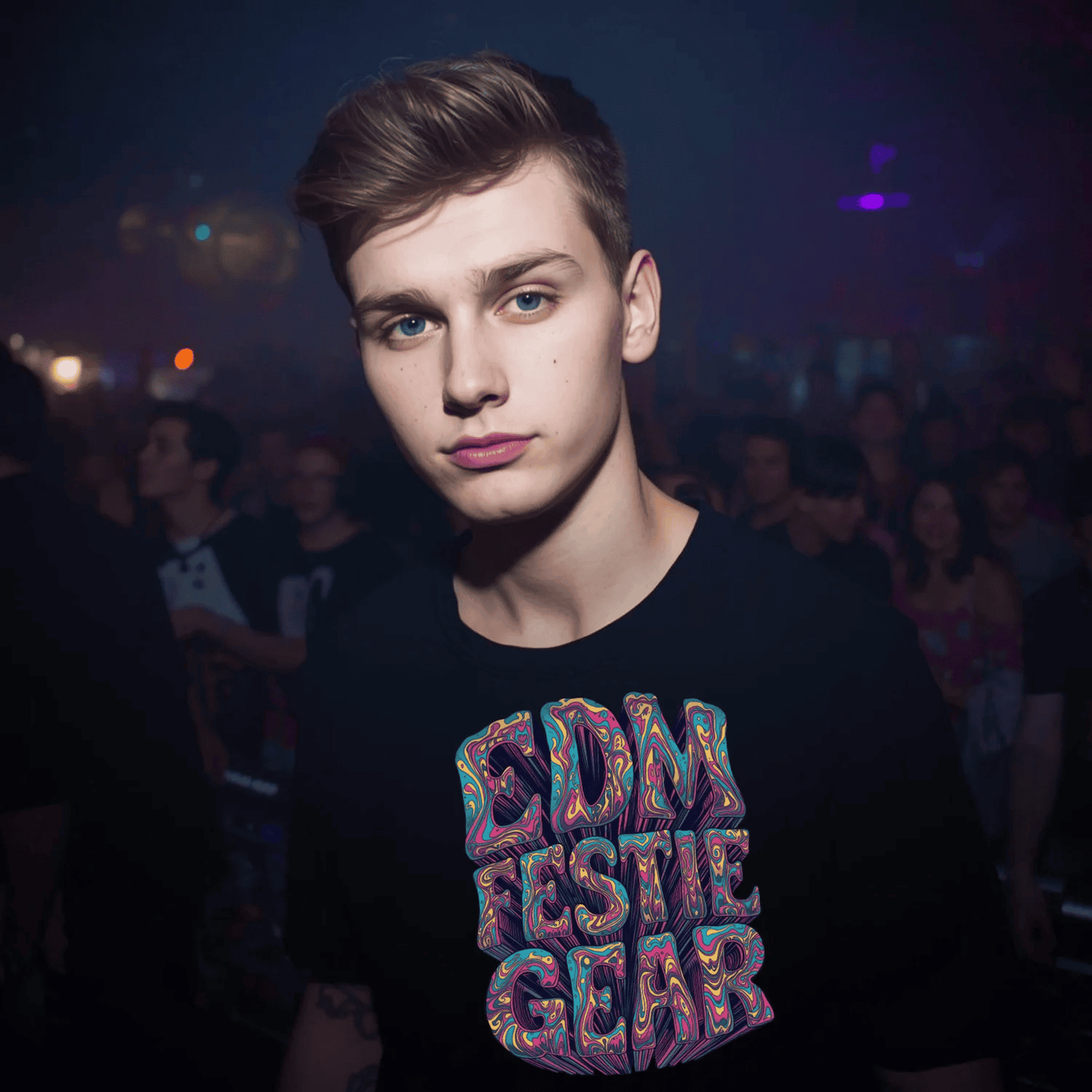 Color Trip Festival T-Shirt by EDM Festie Gear