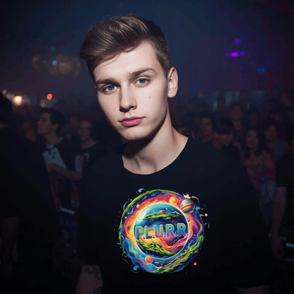 P.L.U.R.R Interstellar Galaxy Festival T-Shirt for Ravers