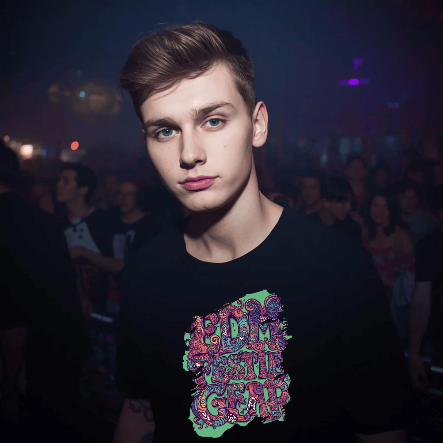 EDM Festival Gear Crazy Trip T-Shirt for Ravers