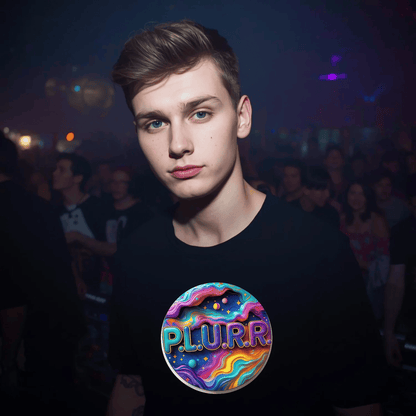 P.L.U.R.R Cosmic Vibes Festival T-Shirt