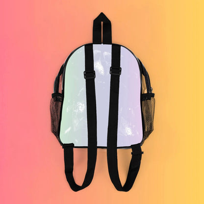 EDM Festie Gear Clear Stadium Backpack - Transparent Festival Rave Bag