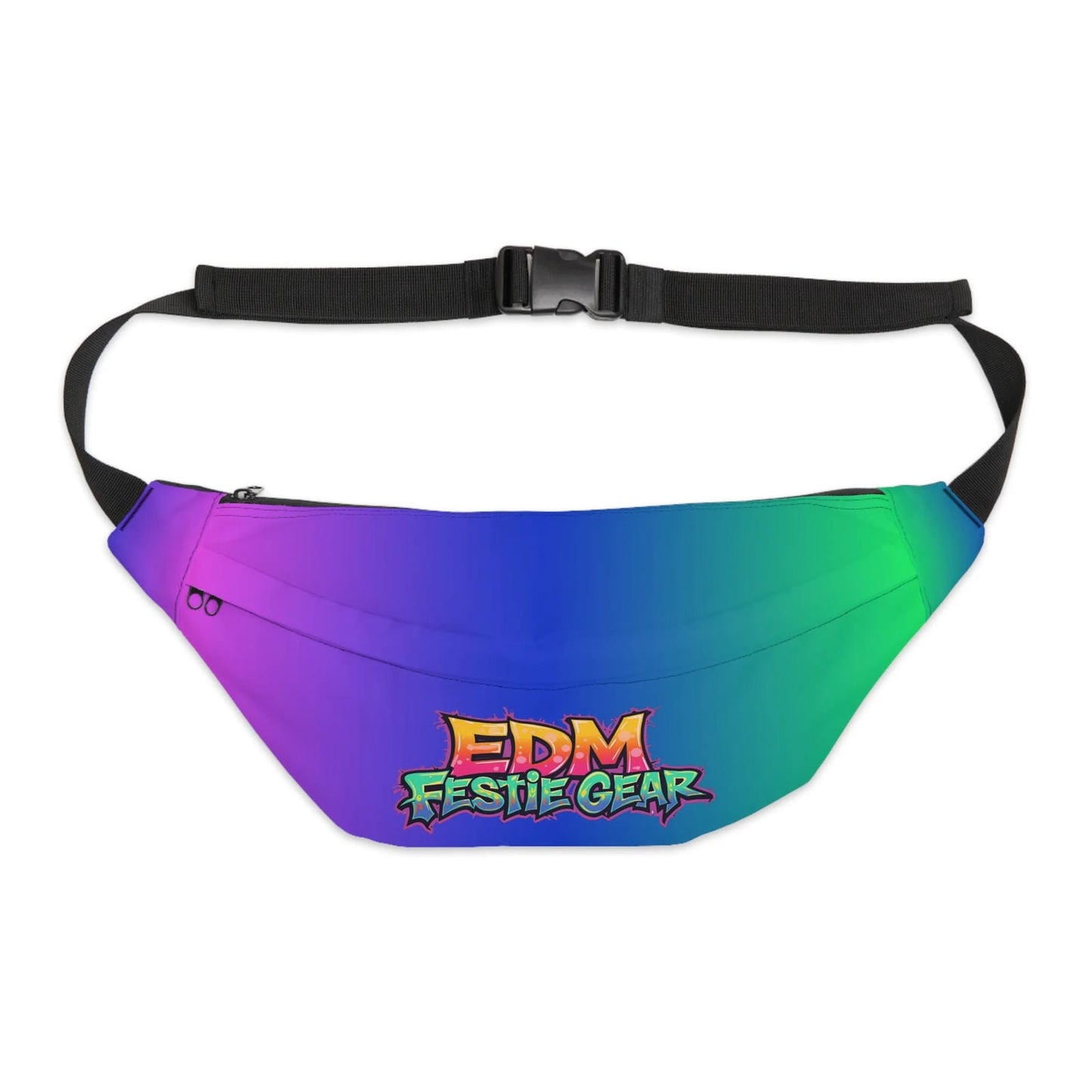EDM Festival Vibe Rainbow Fanny Pack