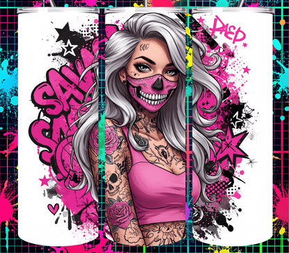 100 Badass Woman Collection 20 oz Tumbler