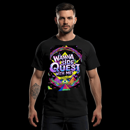 Join the Side Quest with Me Ancient All-Seeing Eye Festival T-Shirt