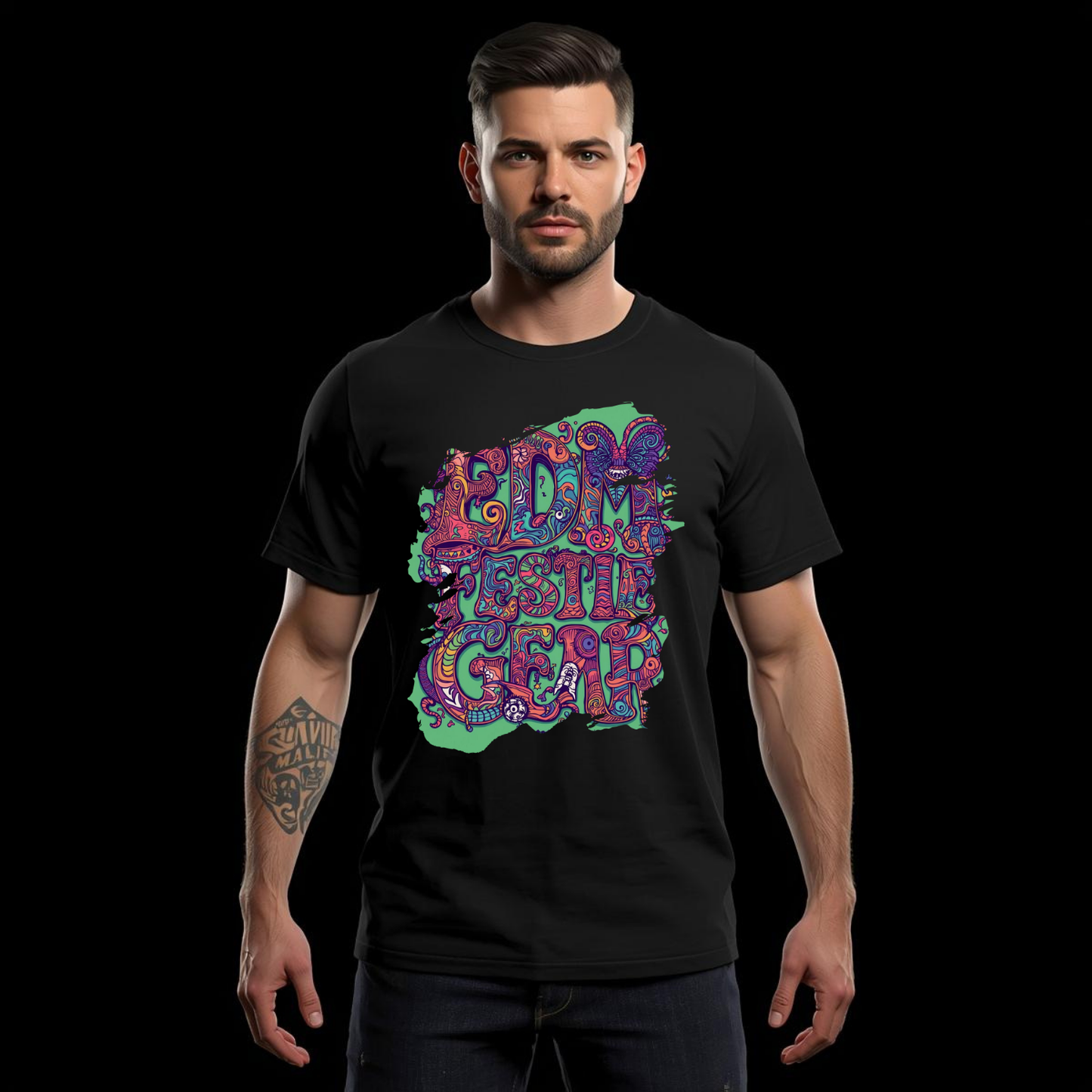 EDM Festival Gear Crazy Trip T-Shirt for Ravers