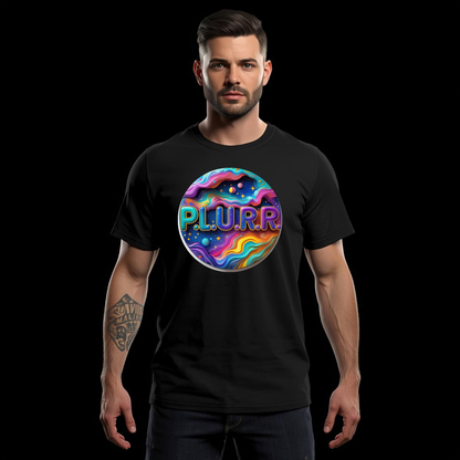 P.L.U.R.R Cosmic Vibes Festival T-Shirt