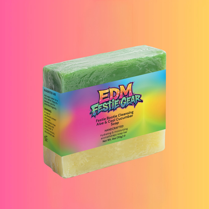 Aloe & Cool Cucumber Revitalizing Soap for Festival Vibes