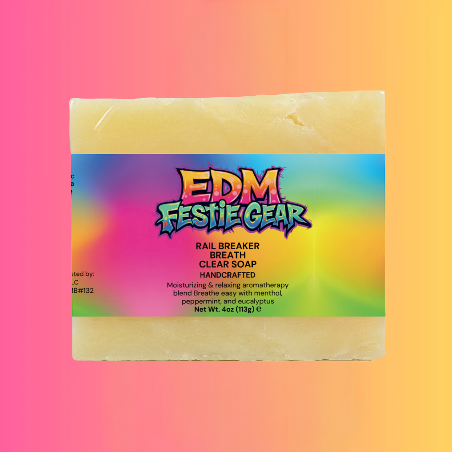 Rail Breaker Breathe Clear Soap - Your Essential Refresh for Festival Vibes