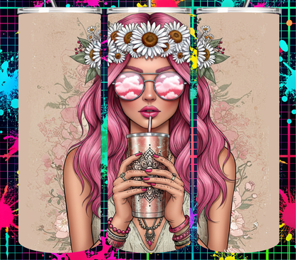 100 Badass Woman Collection 20 oz Tumbler