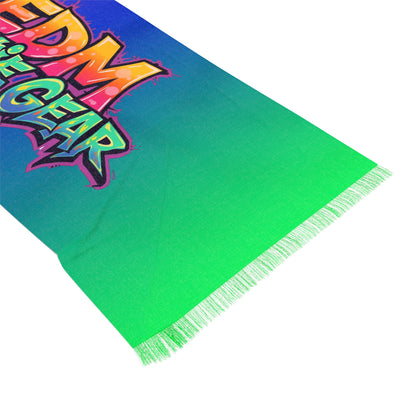 Neon Rave Festival Scarf — Bright and Lightweight EDM Accessory
