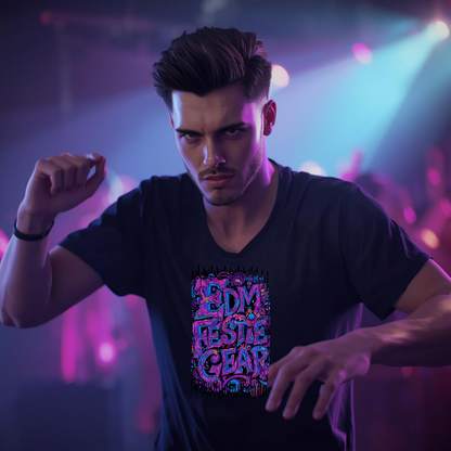 EDM Festie Gear Psychedelic Shroom Land Festival T-Shirt