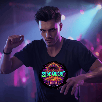 Side Quest with Me All-Seeing Pyramids Festival T-Shirt