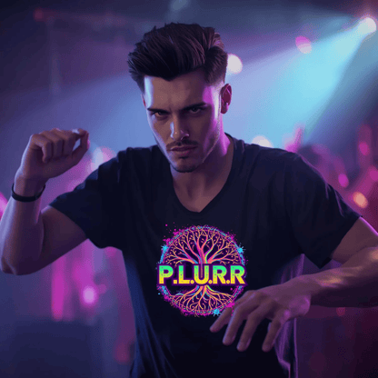 P.L.U.R.R Tree of Life Festival T-Shirt for Ravers