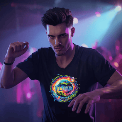 P.L.U.R.R Interstellar Galaxy Festival T-Shirt for Ravers