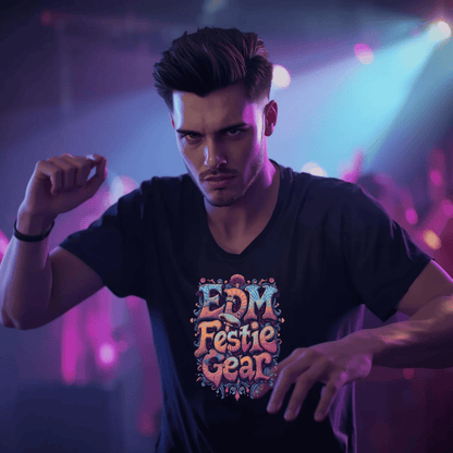 Psychedelic Mushroom Festival T-Shirt from EDM Festie Gear