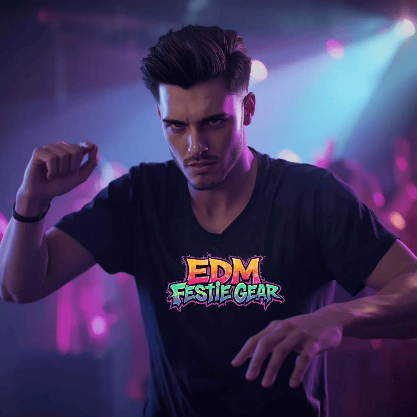 The EDM Festie Gear Original Festival T-Shirt – Iconic Rave Style