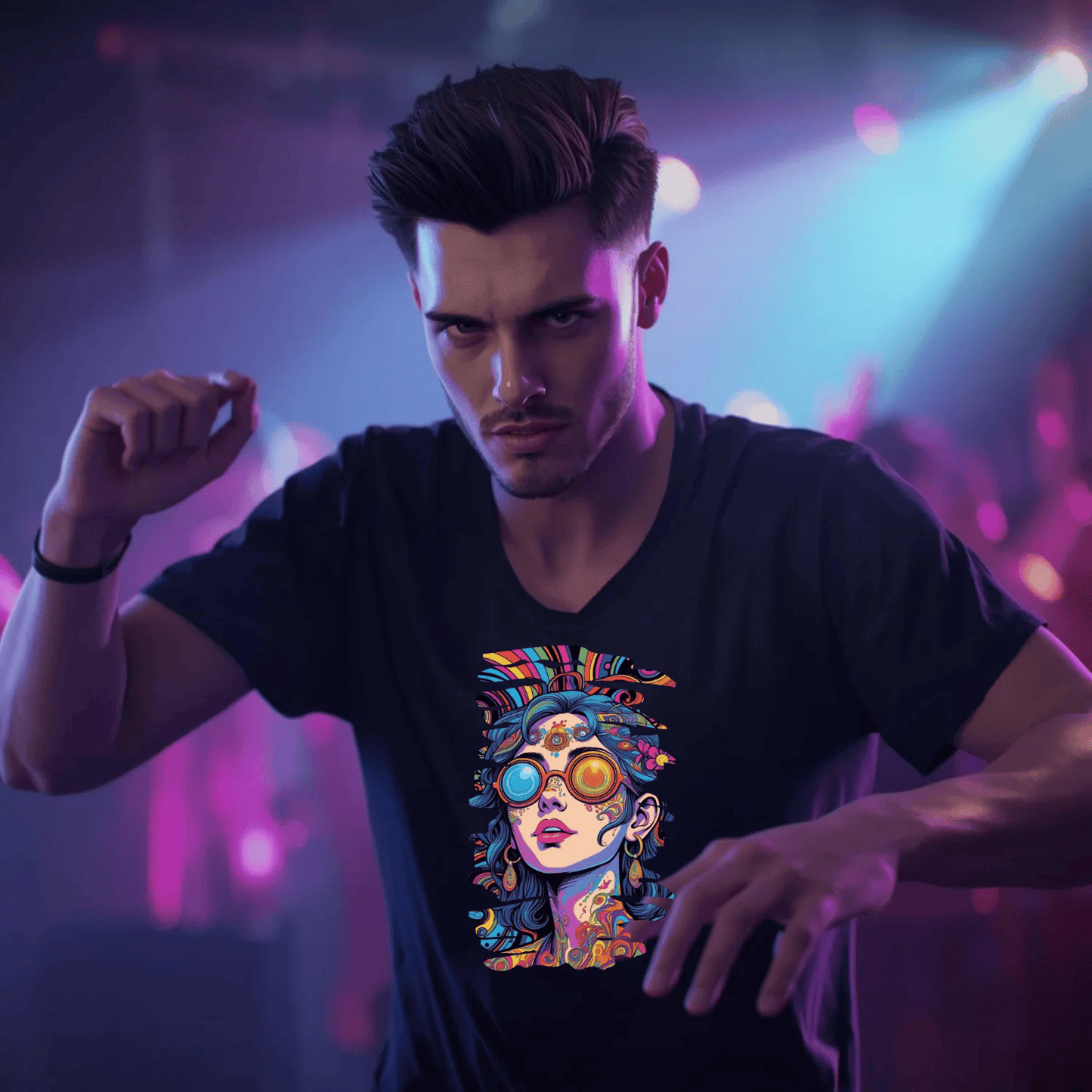 Groovy Girl Festival Vibe T-Shirt