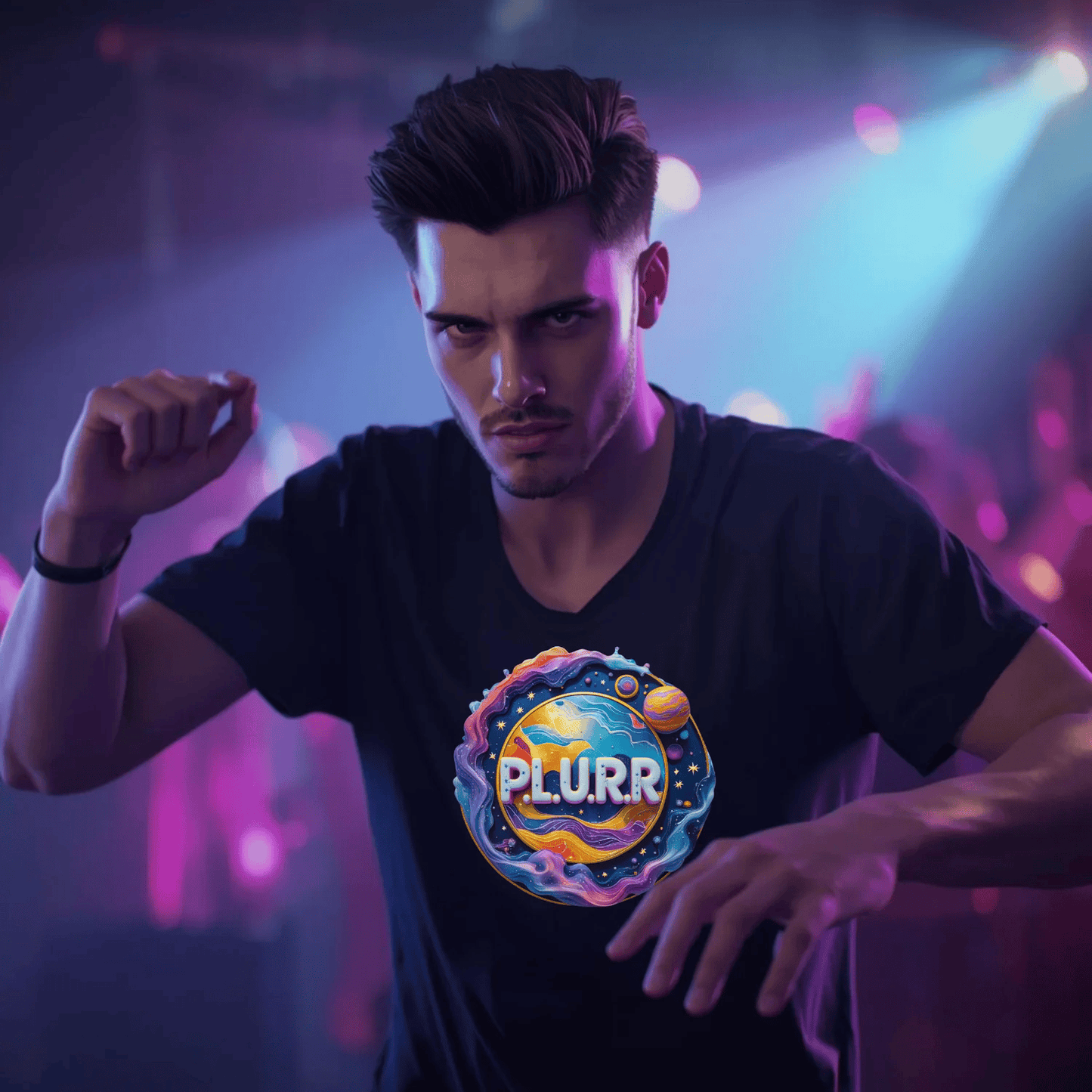 P.L.U.R.R Intergalactic Festival T-Shirt