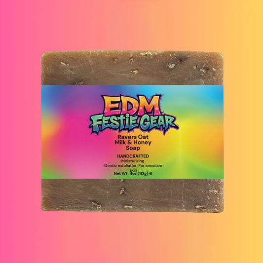 Ravers Oat Milk Honey Soap - Essential for Festival Vibes