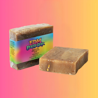 Ravers Oat Milk Honey Soap - Essential for Festival Vibes