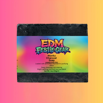 Wonky Charcoal Soap for Rave-Ready Skin: Your Essential Festival Cleanser