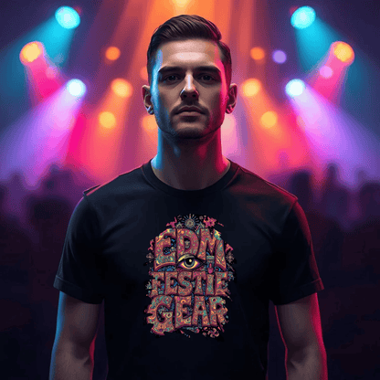 EDM Festie Gear Trippy Eye Festival T-Shirt
