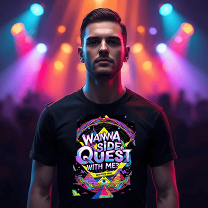 Join the Side Quest with Me Ancient All-Seeing Eye Festival T-Shirt